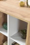 Hanah Home Şile 4111 Consola Roble Zafiro y Blanco